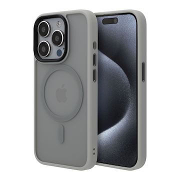 Musthavz Air Protect Case iPhone 15 Pro, Titanium natural