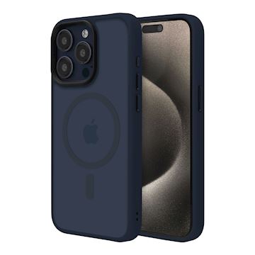 Musthavz Air Protect Case iPhone 15 Pro Max, Titanium blue