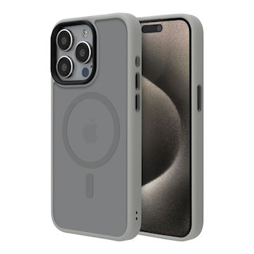 Musthavz Air Protect Case iPhone 15 Pro Max, Titanium nat.