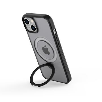 Musthavz MagLoop Stand Case iPhone 15, black