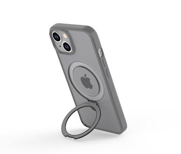 Musthavz MagLoop Stand Case iPhone 15, grey