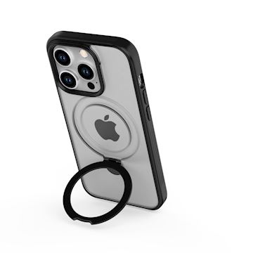 Musthavz MagLoop Stand Case iPhone 15 Pro, black