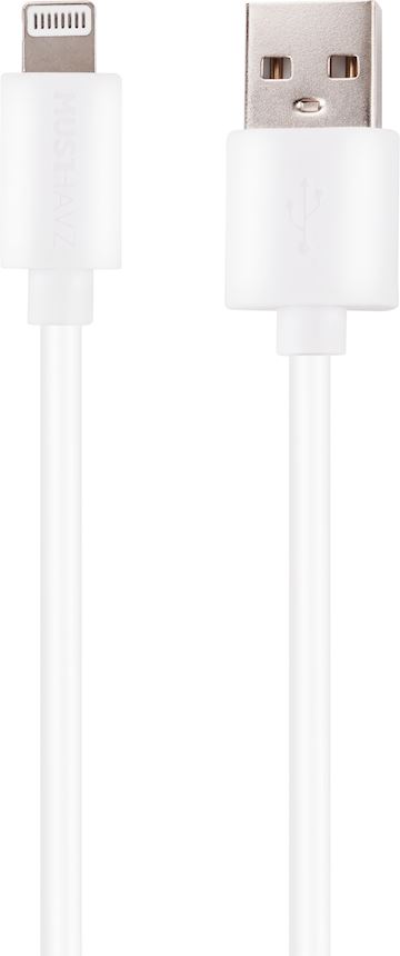 Musthavz GoEasy USB-A to Lightning Cable 1.0 meter, white