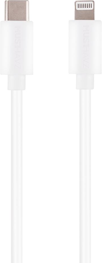 Musthavz GoEasy USB-C to Lightning Cable 1.0 meter, white