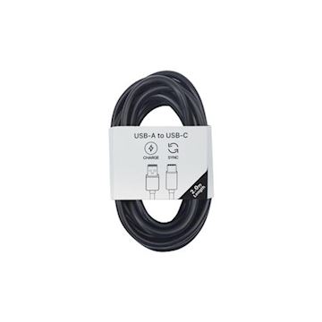 Musthavz to Go USB-A to USB-C Cable 2.0 meter, black