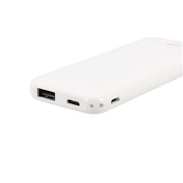 Musthavz Slim 5,000 mAh power bank, white