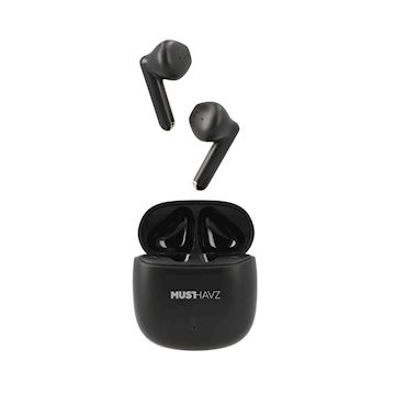 Musthavz True Wireless Earphone Lite, black