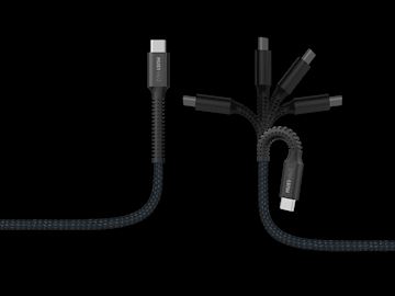 Musthavz USB-C to USB-C Unbreakable Kevlar Cable, 1.0 meter