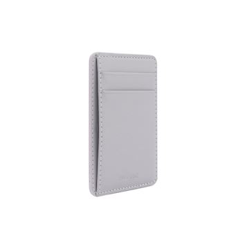 Musthavz Vegan Leather Wallet MagSafe, platina grey Alternative