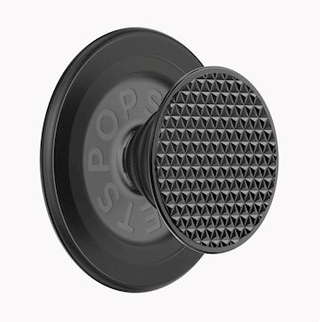 PopSockets - PopGrip MagSafe - Traingle knurl black