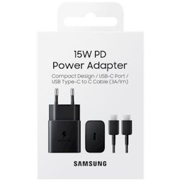 EP-T1510XBEGEU - Charger USB-C + Cable 15W Black - Blister